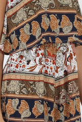 Print Layered Playsuit - Darla