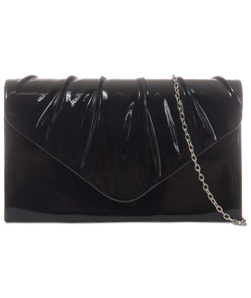 Patent Envelope Clutch - Deena