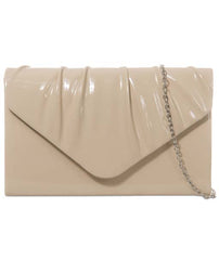 Patent Envelope Clutch - Deena