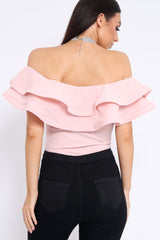 Rose Bardot Extreme Frill Bodysuit - Diandra