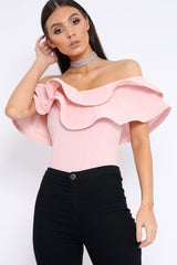 Rose Bardot Extreme Frill Bodysuit - Diandra