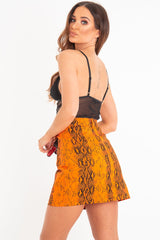 Black Lace Mesh Harness Plunge Bralet - Remy