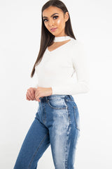 Mid Blue Acid Wash Straight Leg Denim Jeans - Eleina