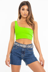 Zebra Print Faux Pony Hair Double Circle Buckle Belt - Tansy