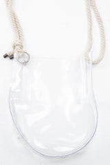 Clear Bag With Rope Style Strap - Tamyra