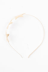 Gold 3 Glitter Star Design Headband - Abrielle