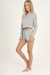 Light Grey Loungewear Set - Tara