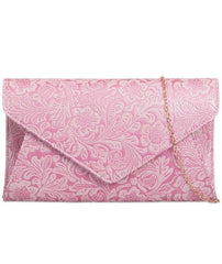 Floral Pattern Clutch Bag - Elena