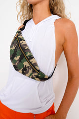 Camo Print Bum Bag - Elyze