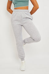 Grey Slim Fit Joggers - Chaise