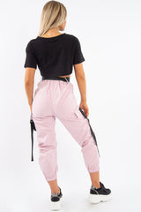 Black White Hustle Slogan Crop T Shirt - Brienna