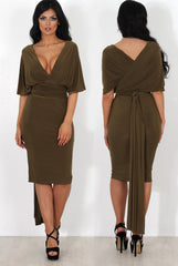 Emma Khaki Multiway Dress