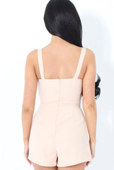 Veronica Nude Cut Out Playsuit