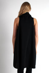 Esme Black Waterfall Waistcoat