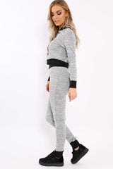 Grey Large Snake Applique Loungewear Set - Evie