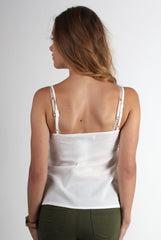 Evita White Cami Top