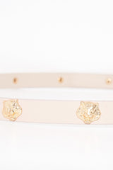 Nude Gold Lion Stud Belt - Exer