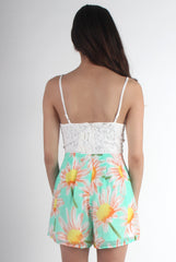 Kendal Floral Bottom Playsuit