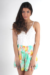 Kendal Floral Bottom Playsuit