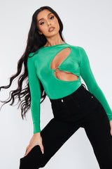 Green Ring Detail Bodysuit - Essie