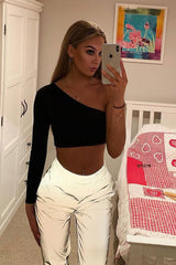 Silver Elasticated Jogger Style Trousers - Freddie