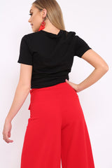 Black Good Vibes and Bad Habits Slogan T-shirt - Maya