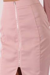 Pink Cold Shoulder Top & Skirt Co-ord - Genesis