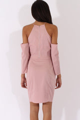 Pink Cold Shoulder Top & Skirt Co-ord - Genesis