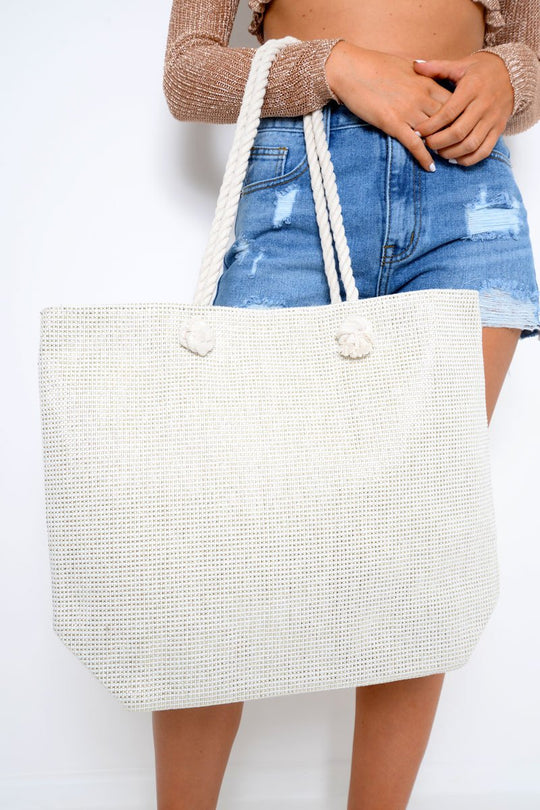 Silver Thread Beach Bag - Maeva