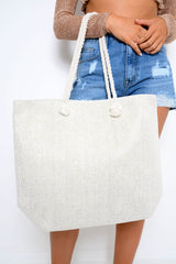 Silver Thread Beach Bag - Maeva