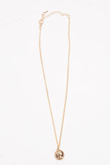Gold Coin Chain Necklace - Deveah