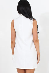 White V Front Dress-Grace