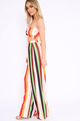Multi Coloured Stripe Co-Ord Set - Haddy