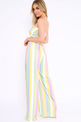 Pastel Coloured Stripe Co-Ord Set - Haddy