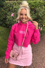 Pink Denim Mini Skirt - Harbor