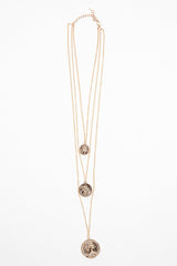 Gold Layered Coin Necklace - Hatley