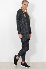 Grey Print Loungewear Set - Haylee
