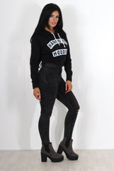 Hailey Black Hangover Hoodie