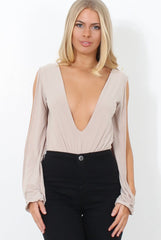 Hussa Stone V Front Bodysuit