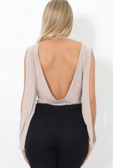 Hussa Stone V Front Bodysuit