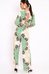 Green Co-ord Pattern Set - Iasia