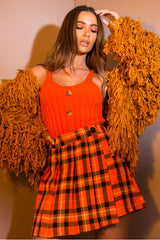 Mustard Crop Shaggy Jacket - Idelle