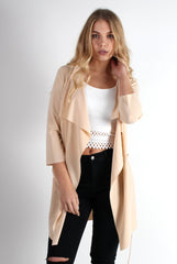 Imogen Nude Waterfall Jacket
