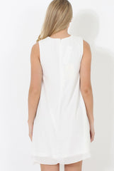 White Crochet Dress - Iva