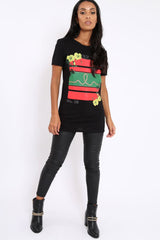 Black Be You Slogan T-shirt - Jackie