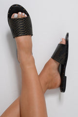 Black Snake Effect Sliders  - Jamiee