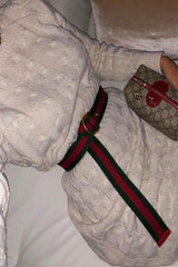 Beige Cable Knit Jumper Midi Dress - Jaylie