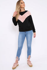 Light Blue Denim Dip Hem Jeans - Carolina