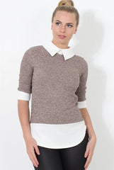 Mauve Panel Top - Jessey