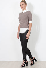 Mauve Panel Top - Jessey